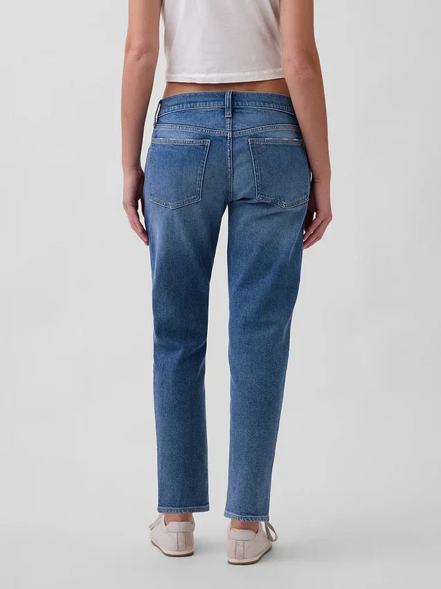 Orta Bel Slim Taper Jean'ler