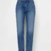 Orta Bel Slim Taper Jean'ler