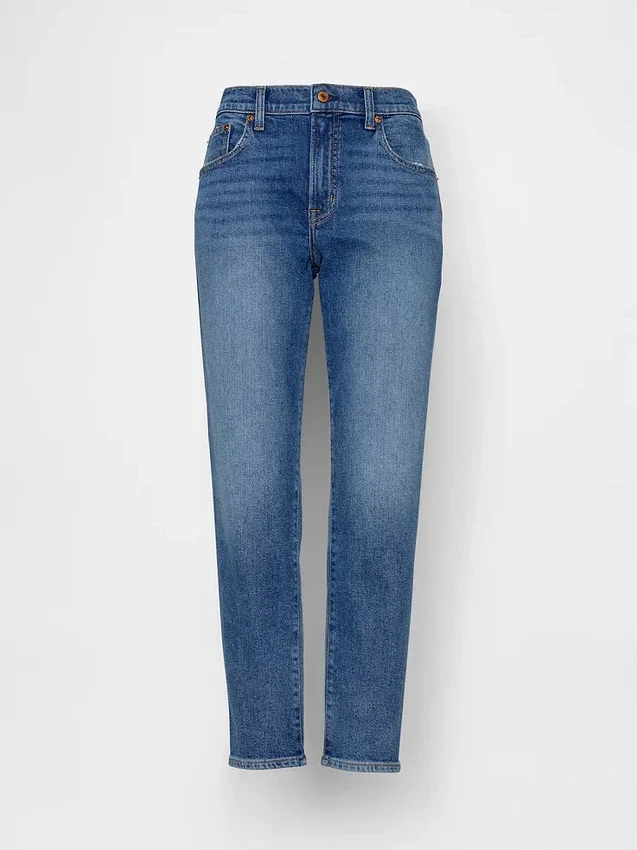 Orta Bel Slim Taper Jean'ler