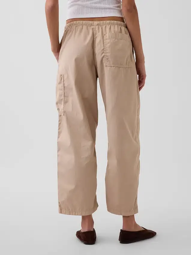 Orta Bel Twill Rahat Varil Bacaklı İş Pantolonu