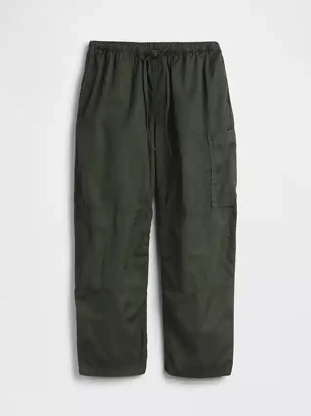 Orta Bel Twill Rahat Varil Bacaklı İş Pantolonu