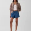 Orta Bel, Ultra Yumuşak Denim Boxer Şortlar