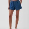 Orta Bel, Ultra Yumuşak Denim Boxer Şortlar
