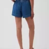 Orta Bel, Ultra Yumuşak Denim Boxer Şortlar