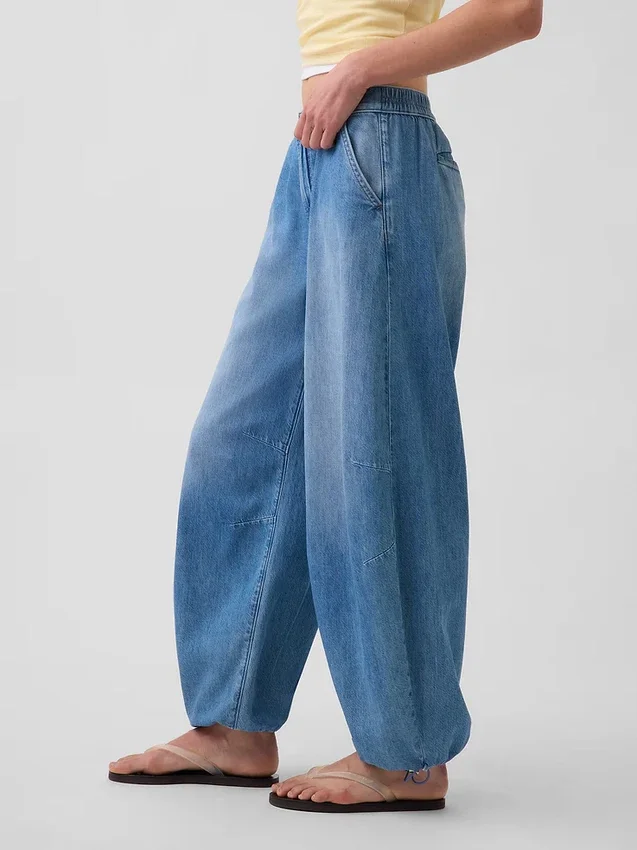 Orta Bel, Ultra Yumuşak Horseshoe Jean'ler