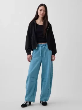 Orta Bel, Ultra Yumuşak, Rahat Horseshoe Jean'ler