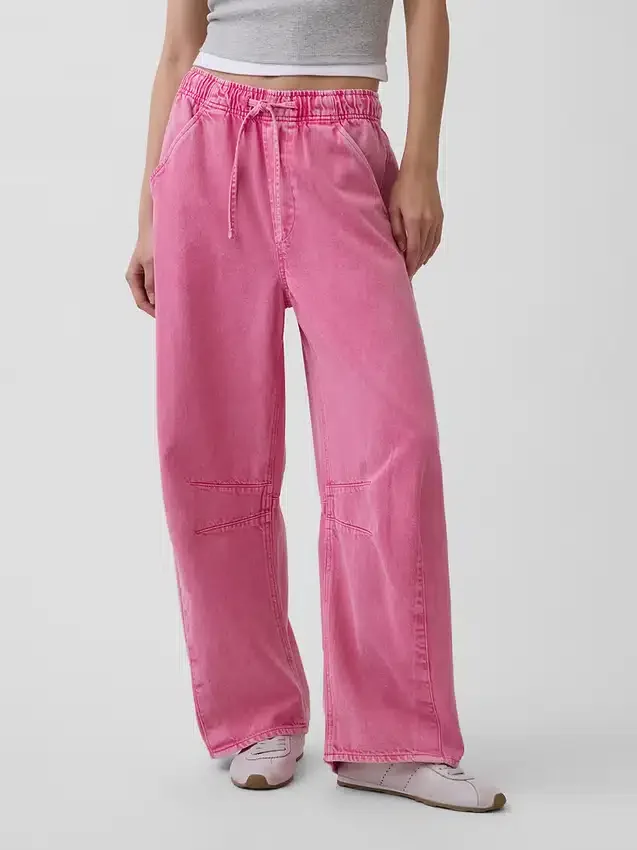 Orta Bel, Ultra Yumuşak, Rahat Horseshoe Jean'ler