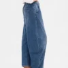 Orta Bel, Ultra Yumuşak, Rahat Horseshoe Jean'ler