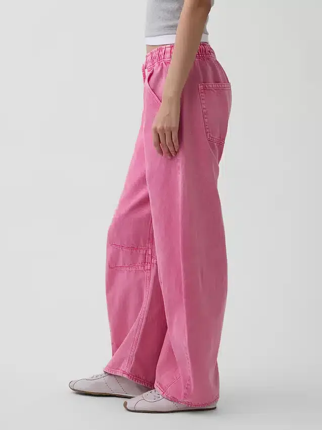 Orta Bel, Ultra Yumuşak, Rahat Horseshoe Jean'ler