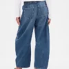 Orta Bel, Ultra Yumuşak, Rahat Horseshoe Jean'ler