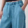 Orta Bel, Ultra Yumuşak, Rahat Horseshoe Jean'ler