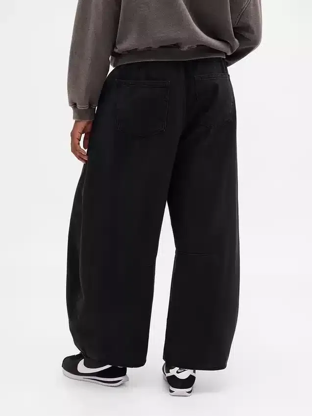 Orta Bel, Ultra Yumuşak, Rahat Horseshoe Jean'ler