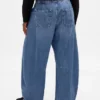 Orta Bel, Ultra Yumuşak, Rahat Horseshoe Jean'ler