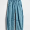 Orta Bel, Ultra Yumuşak, Rahat Horseshoe Jean'ler