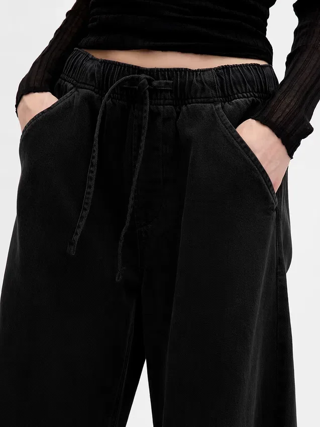 Orta Bel, Ultra Yumuşak, Rahat Horseshoe Jean'ler