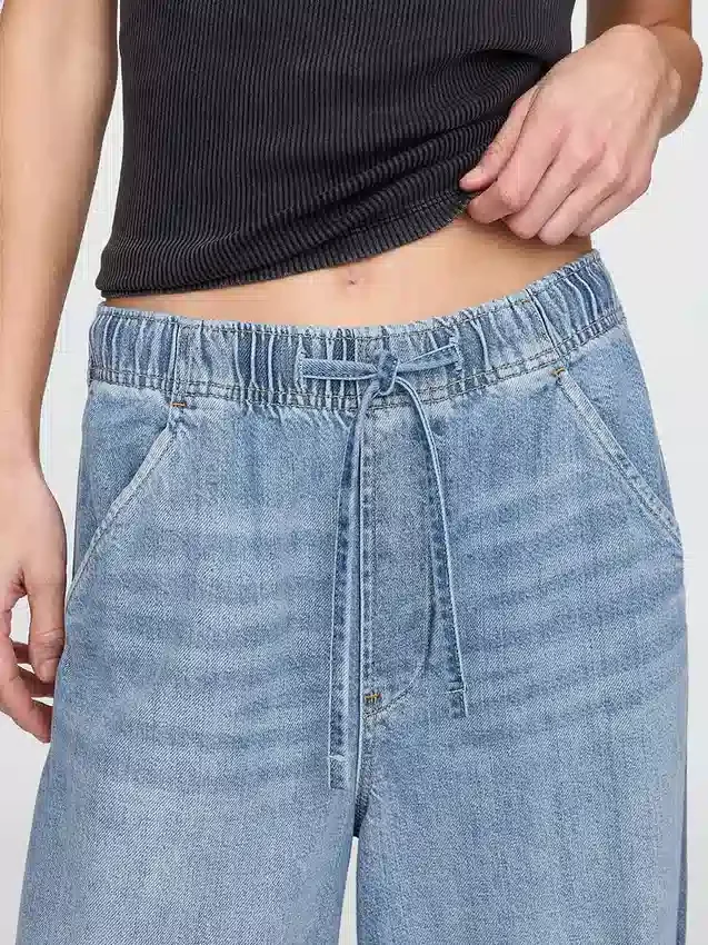 Orta Bel, Ultra Yumuşak, Rahat Horseshoe Jean'ler