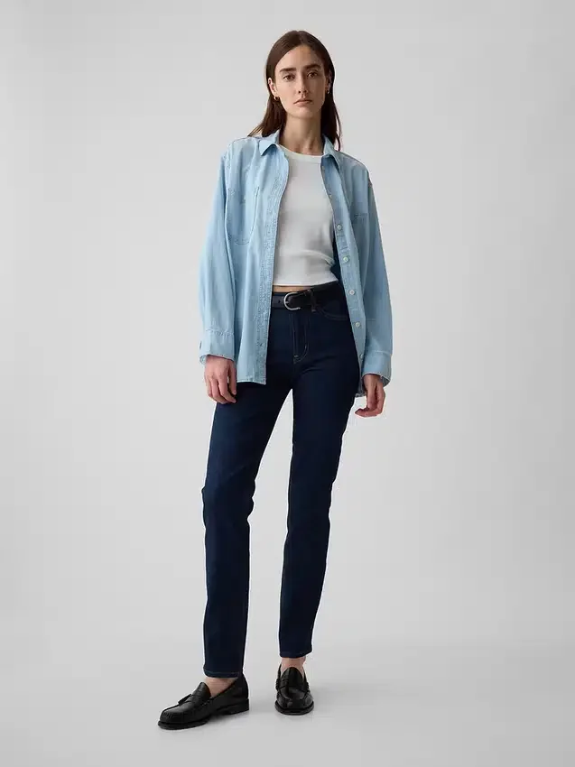 Orta Bel Vintage Slim Jean'ler