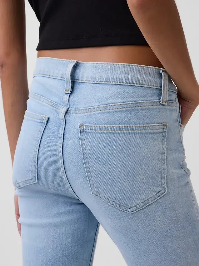 Orta Bel Vintage Slim Jean'ler