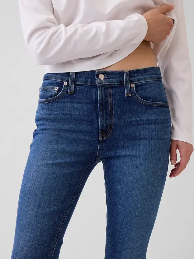 Orta Bel Vintage Slim Jean'ler