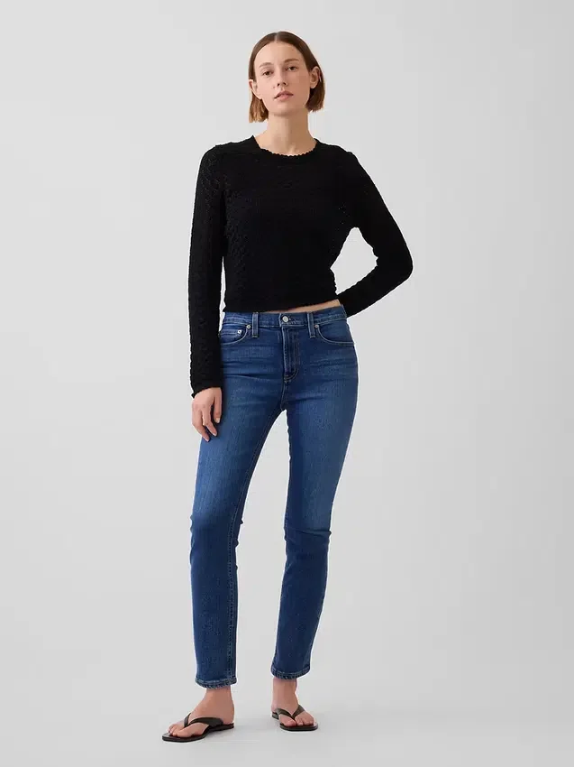 Orta Bel Vintage Slim Jean'ler