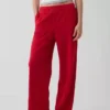 Orta Bel Vintagesoft Havlu Kumaş Bol Kesim Eşofman Altı