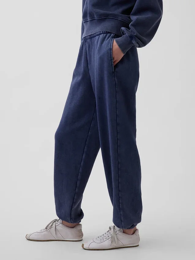Orta Bel Vintagesoft Rahat Jogger Pantolon