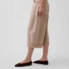 Orta Kemerli Culotte Barrel Pantolonlar