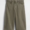 Orta Kemerli Culotte Barrel Pantolonlar