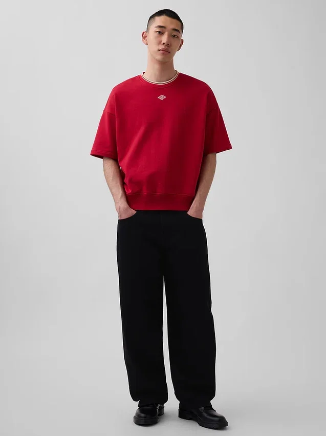 Ouigap Ağır Fransız Terli Sweatshirt
