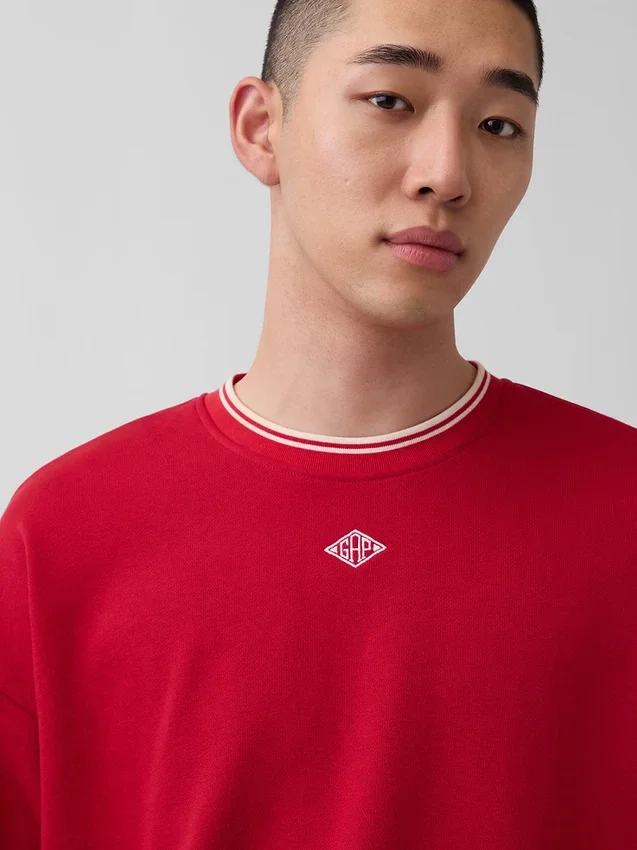Ouigap Ağır Fransız Terli Sweatshirt