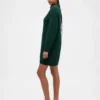 Oversize Balıkçı Yaka Mini Kazak Elbise
