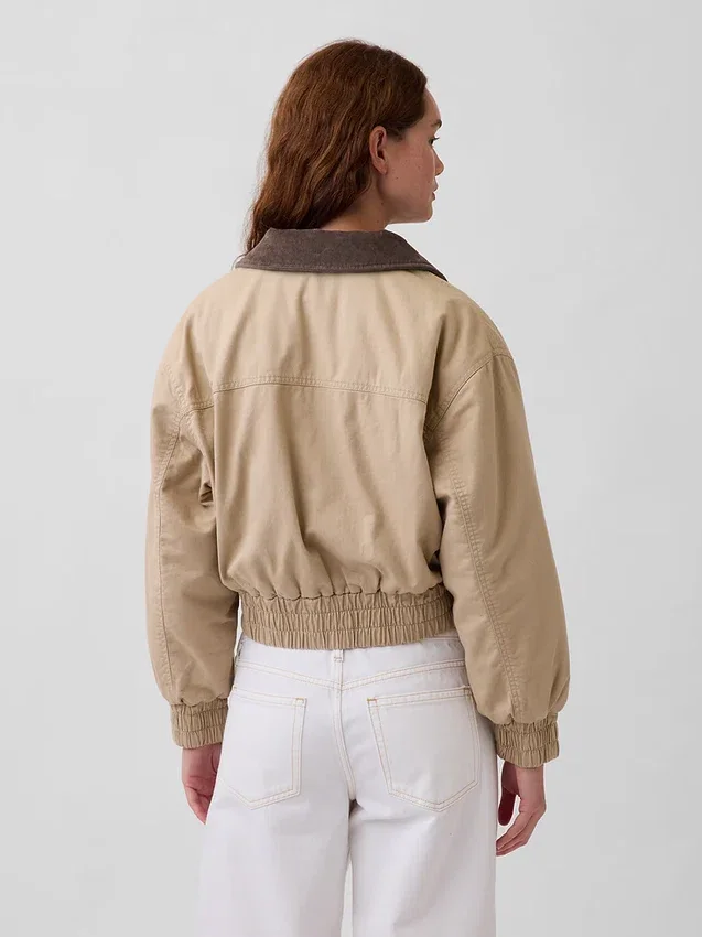 Oversized Bomber Ceket