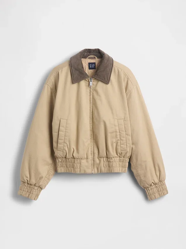 Oversized Bomber Ceket