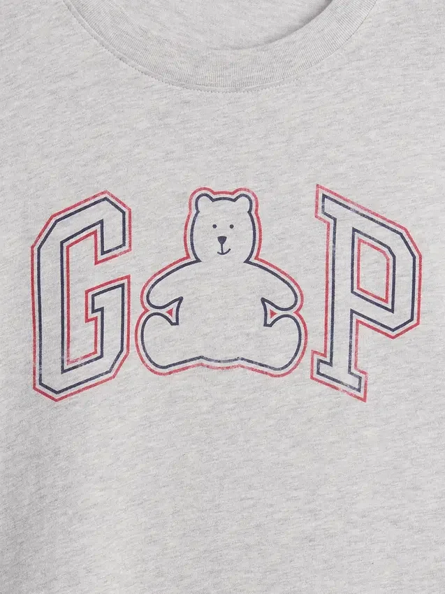 Oversized Brannan Bear Logolu Tişört