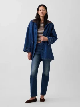 Oversized Denim Araba Ceketi