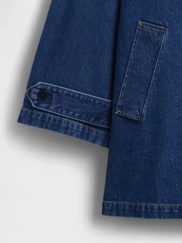 Oversized Denim Araba Ceketi