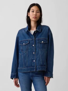 Oversized Icon Denim Ceket