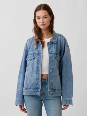 Oversized Icon Denim Ceket