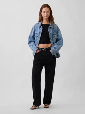 Oversized Icon Denim Ceket
