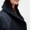 Oversized Örgü Süslemeli Bomber Ceket