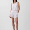 Pamuklu Gazlı Bez Racer Şekilli Tank Top