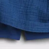 Pamuklu Gazlı Denim Smocked Bel Mini Etek-Şort