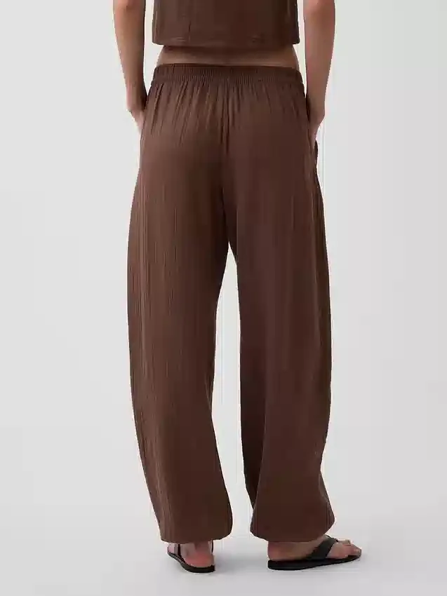 Pamuklu Gazlı Kolay Jogger Pantolon