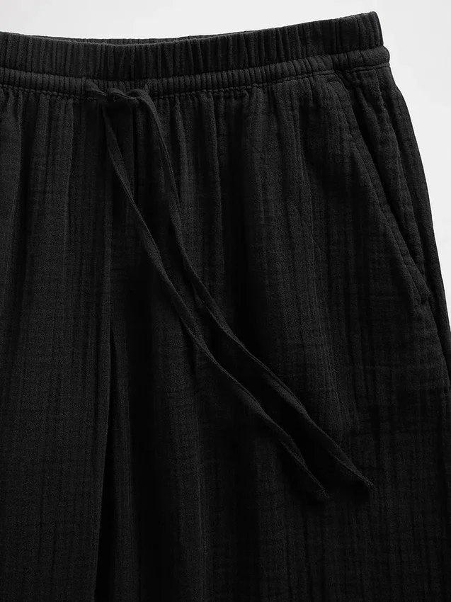 Pamuklu Gazlı Kolay Jogger Pantolon