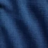 Pamuklu Gazlı Kumaş Denim Oversized Yakasız Gömlek