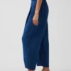 Pamuklu Gazlı Kumaş Denim Rahat Pantolon