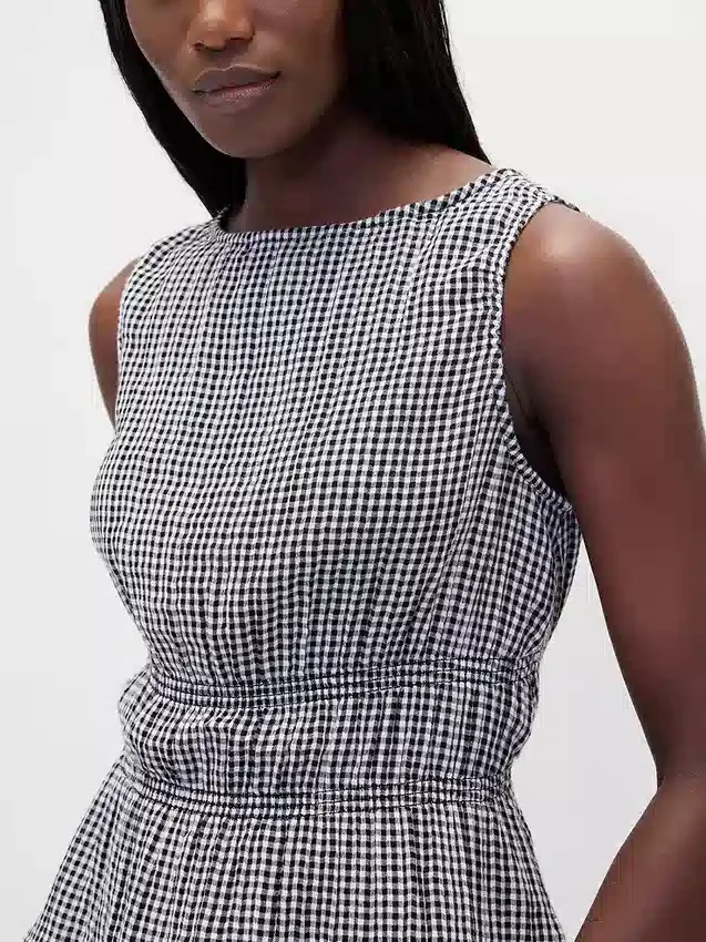 Pamuklu Gazlı Smocked Bel Peplum Üst