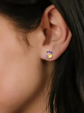 Pierced Co Squishmallows Benito Vidalı Küpeler