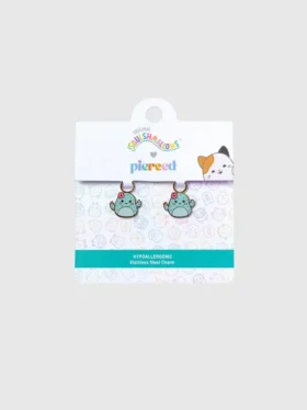 Pierced Co Squishmallows Graciela Huggie Küpeler için Charm'lar