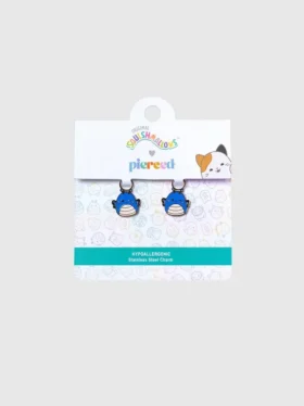 Pierced Co Squishmallows Waverly Huggie Küpe Süsleri